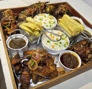Steak Charcoal Platter