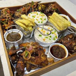 Steak Charcoal Platter