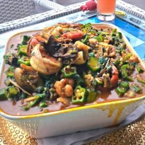 Fresh Seafood Okro