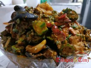 Fresh sea food and tilapia at Tilapia & Tinz Ikeja